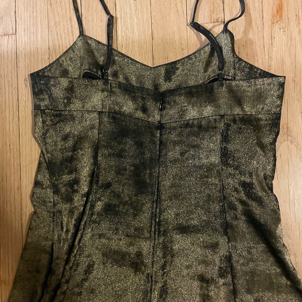 Elegant gold & black Jumpsuit - Picture 4 of 4